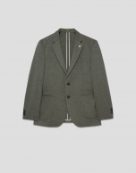 Americana confort estructura verde caqui