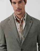 Americana confort estructura verde caqui