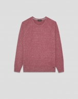 Jersey moulin&eacute; rosa/crudo