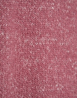 Pink/ecru mouliné sweater