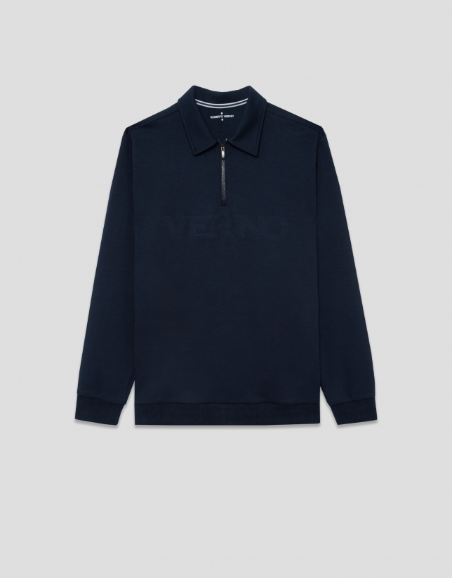 Sudadera marino logo pecho