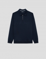 Sudadera marino logo pecho