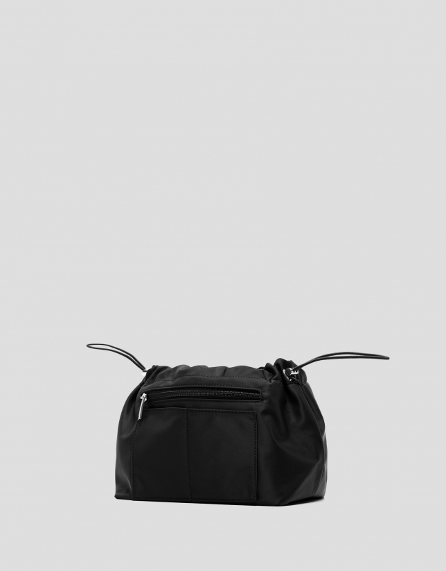 Black nylon bag organizer