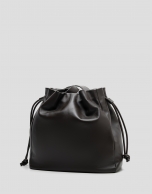 Daniela Hobo shoulder bag in brown leather
