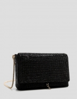 Aretha Maxi Black clutch bag