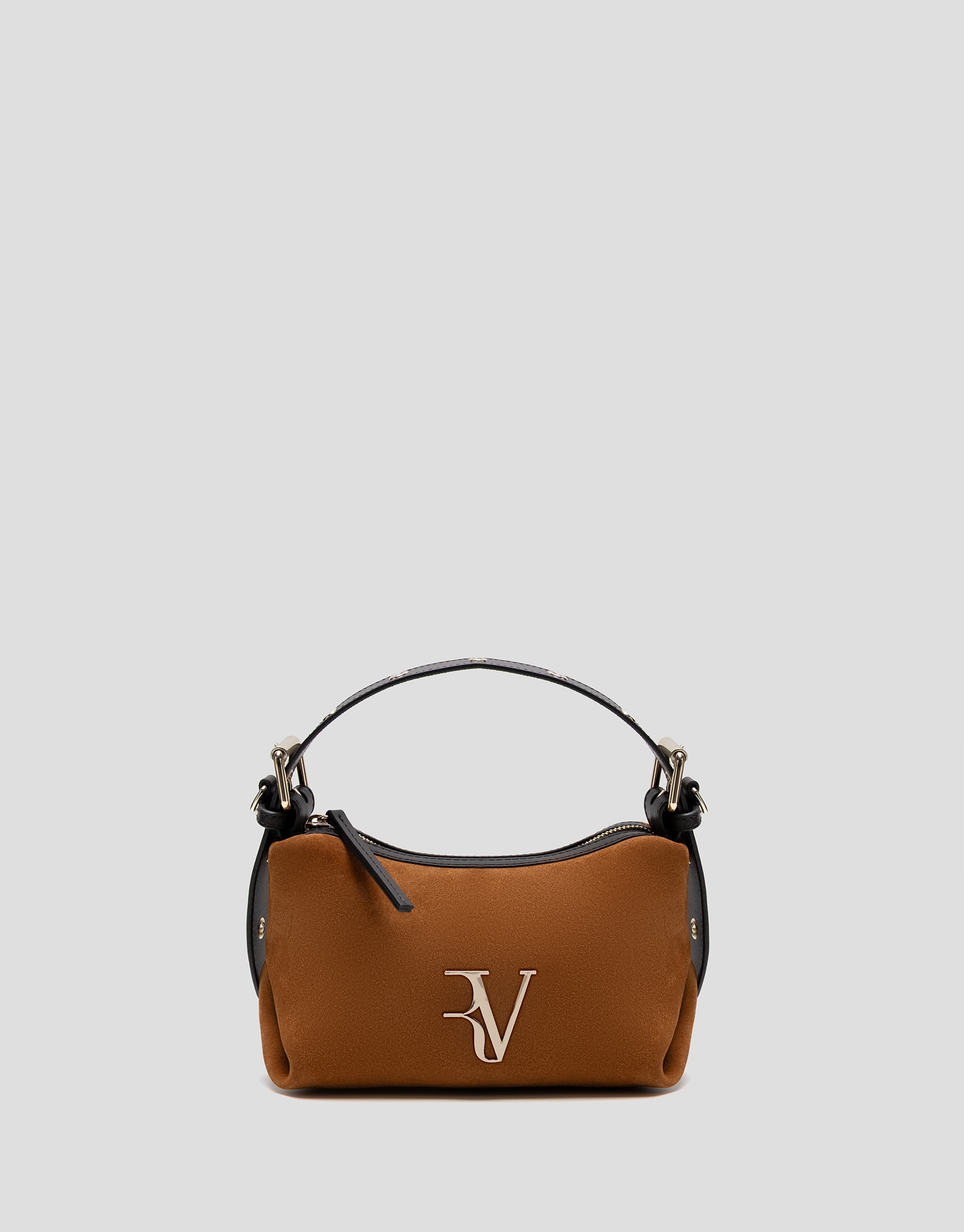 Margot Mini Brown Suede Handbag