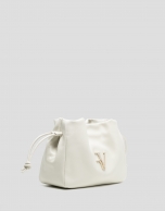 Daniela raw leather shoulder bag