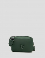 Violet green nylon shoulder bag