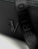 Violeta black nylon shoulder bag