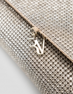 Aretha Mini Gold clutch bag