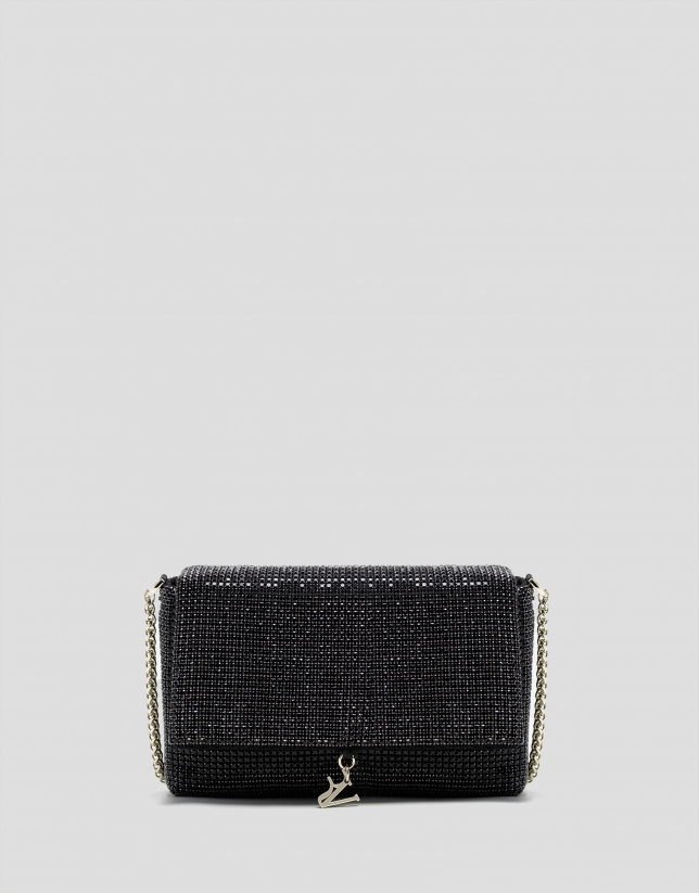 Aretha Mini Black clutch bag