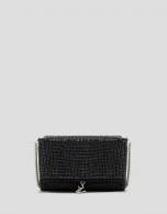 Aretha Mini Black clutch bag