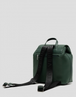Violet green nylon backpack