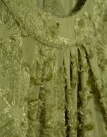 Gathered top in moss green fill coup&Atilde;&copy;