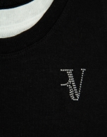 Black and white tank top