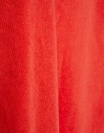 Camiseta tirante doble rojo coral