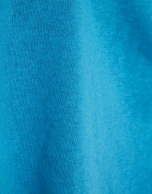 Turquoise blue double strap T-shirt