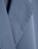 Abrigo gabardina oversize azul