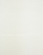 Ecru seamless three-quarter sleeve jumper