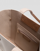 Bolso de hombro Zendaya Hobo Midi punto crudo