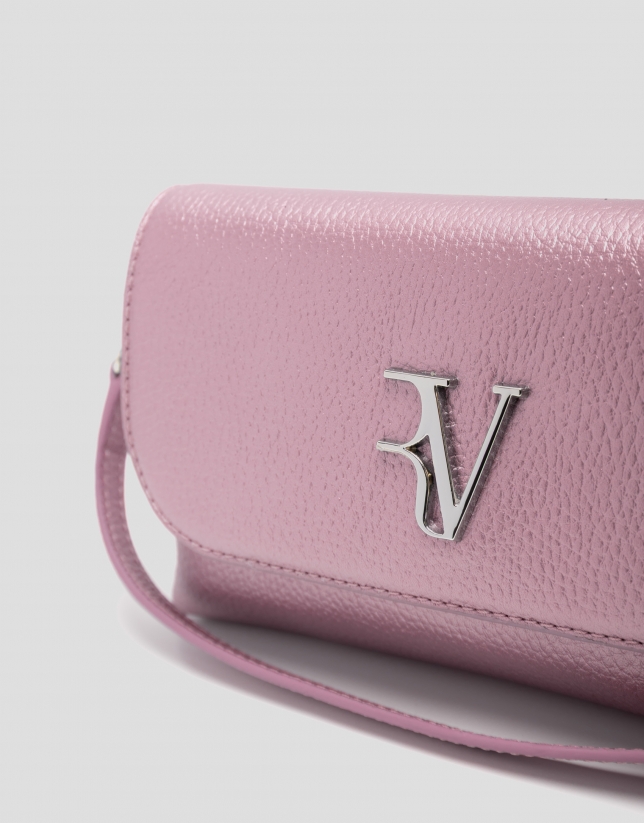 Rita Metal pink handbag