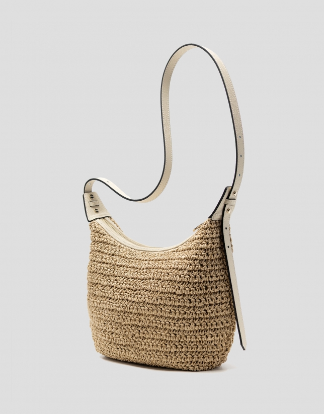 Bolso de hombro Jimena Shoulder crudo