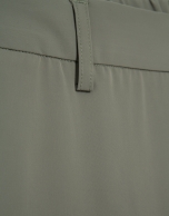 Khaki technical separate trousers