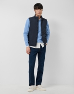 Chaleco acolchado marino