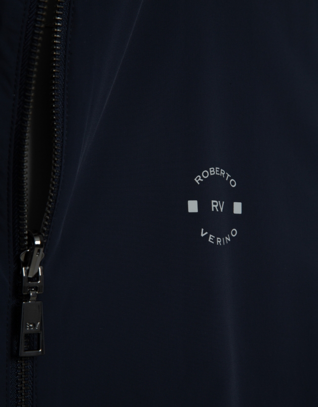 Reversible navy/grey jacket