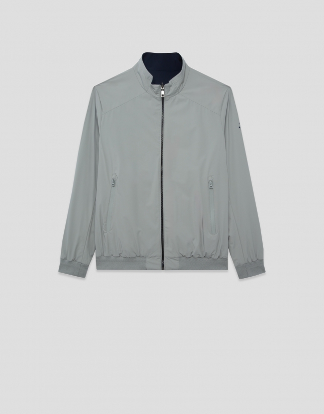 Reversible navy/grey jacket