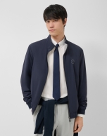 Cazadora reversible marino/gris