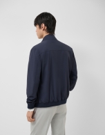 Cazadora reversible marino/gris