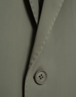 Khaki technical fabric blazer