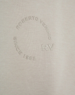 Mink sweatshirt with matching logo on chest