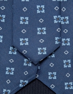 Corbata seda tonos &iacute;ndigos