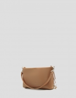 Bolso mini Chloe piel avellana con flecos