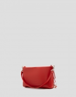Bolso mini Chloe piel roja con flecos
