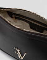 Bolso bandolera Lila piel testa di moro