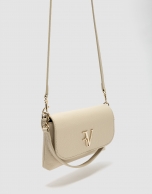 Rita beige leather handbag