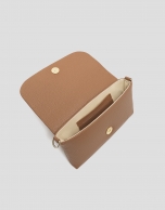 Rita handbag in camel leather