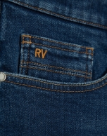 Pantal&oacute;n denim hombre regular azul medio