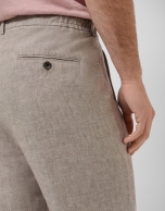 Grey linen trousers