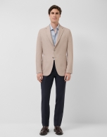 Faux mink-tone smooth comfort jacket