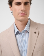 Faux mink-tone smooth comfort jacket