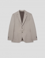 Faux mink-tone smooth comfort jacket