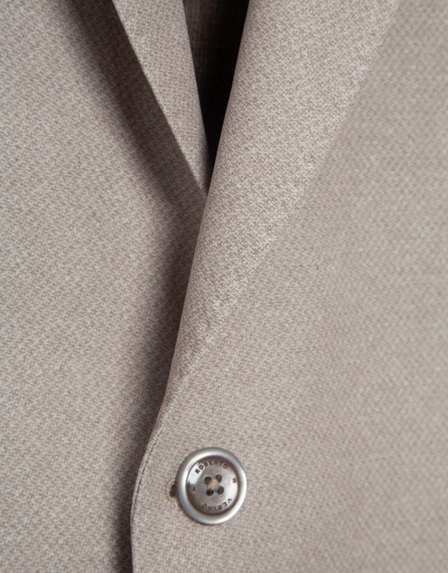 Faux mink-tone smooth comfort jacket