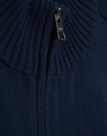 Chaqueta cremallera marino