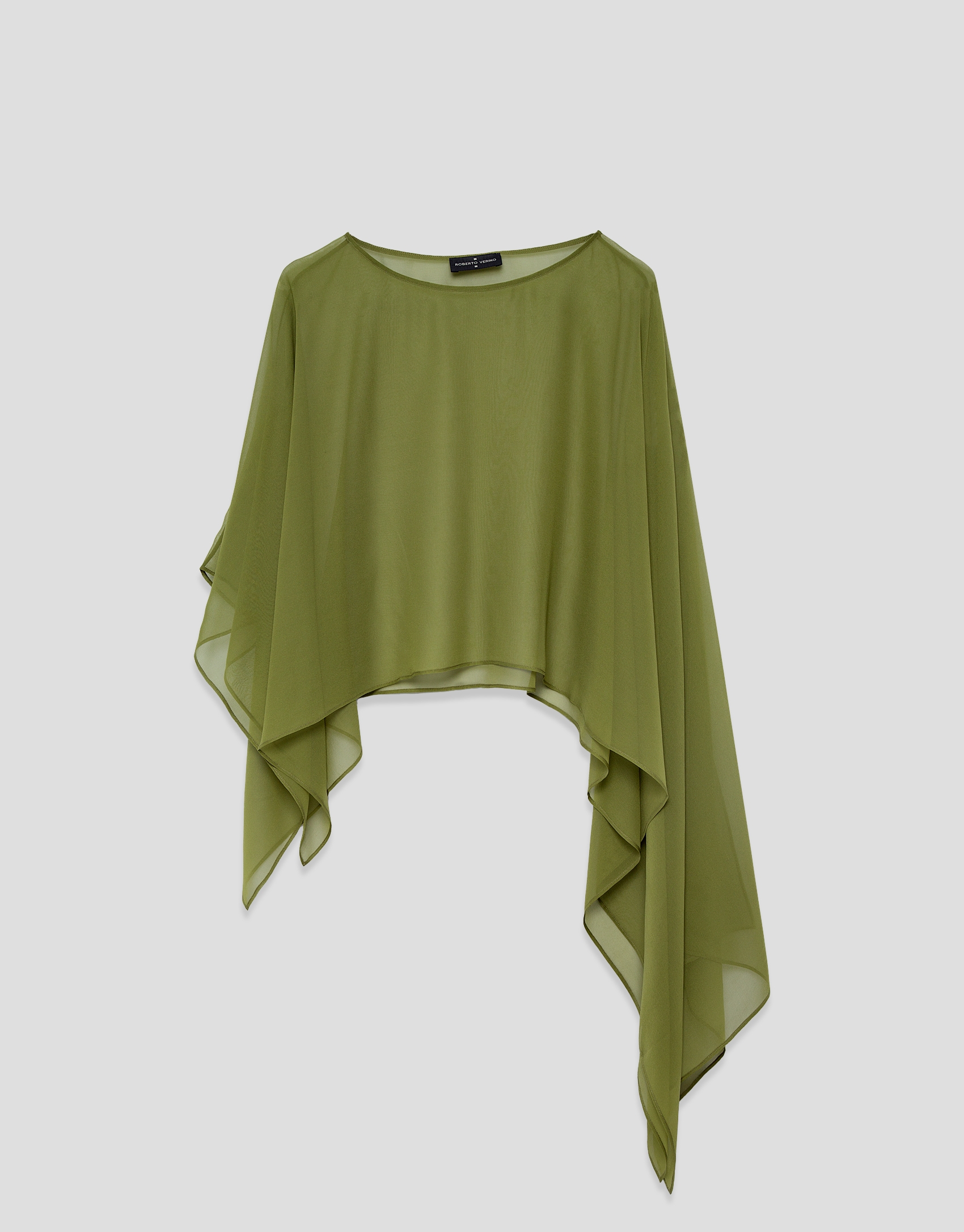 Cubre hombros seda verde